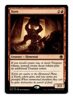 Xorn - 167 AFR: Adventures in the Forgotten Realms R Normal NM - Image 1