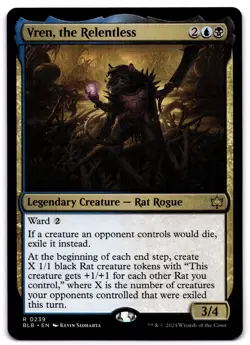 Vren, the Relentless - 239 BLB: Bloomburrow R Normal NM - Image 1
