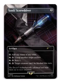 Sonic Screwdriver - 803 SLD: Secret Lair Drop Series R Normal NM - Image 1