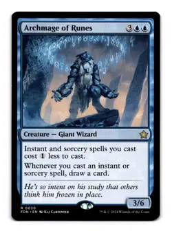 Archmage of Runes - 30 FDN: Foundations R NM - Image 1
