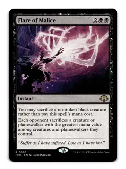 Flare of Malice - 95 MH3: Modern Horizons 3 R Normal NM - Image 1
