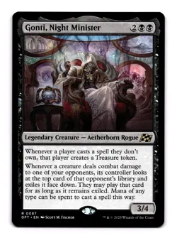 Gonti, Night Minister - 87 DFT: Aetherdrift R Normal NM - Image 1