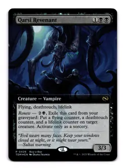 Qarsi Revenant (Extended Art) - 426 BABP: Buy-A-Box Promos R Foil NM - Image 1