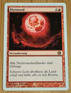 Blutmond # 178/350 (Blood Moon) Rare Hauptset 8.Edition 2003 MTG DE Mint Vintage - Image 1
