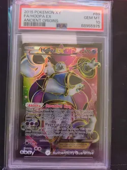 Hoopa Ex FA Ancient Origins #89 Psa 10 Pokemon XY - Image 1