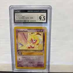 2001 Pokemon Neo Revelation 1st Edition Smoochum 54/64 CGC 9.5 - Image 1