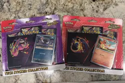 Pokemon TCG Ascended Heroes Tech Sticker Collection 2 Set GASTLY & CHARMANDER - Image 1