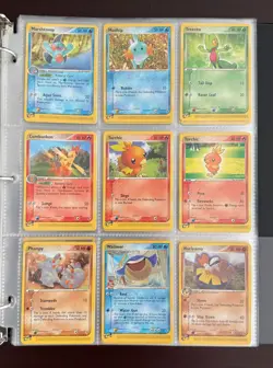 Pokemon e-Reader Lot Ex Ruby & Sapphire (36) | NM to LP | Marshtomp, Combusken - Image 1