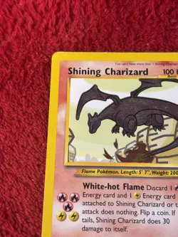 Shining Charizard 107/105 Neo Destiny Holo Wotc Pokemon Card Played - Image 2
