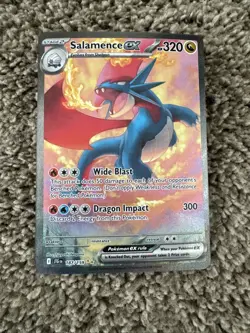 Pokemon TCG Salamence EX Journey Together Special Illustration Rare Card 187/159 - Image 1