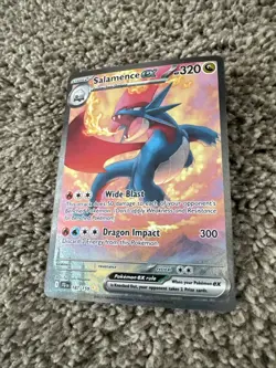 Pokemon TCG Salamence EX Journey Together Special Illustration Rare Card 187/159 - Image 2