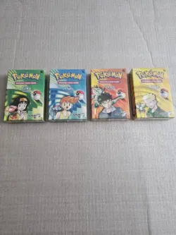 Pokemon Gym Heroes Theme Deck Holo Surge Misty Brock Erika 4 Complete Decks - Image 1