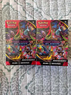 Pokemon Mega Evolution-Phantasmal Flames Booster Bundle (6 Packs) - Image 1