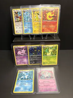 Pokemon TCG Eeveelution Full Set Black White Promos BW87-BW94 Holo with Sylveon - Image 1
