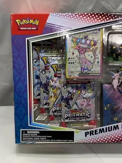 Pokemon TCG Scarlet & Violet Prismatic Evolutions Premium Figure Collection - Image 2