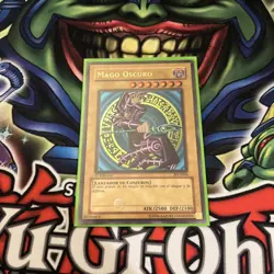 YuGiOh! Dark Magician 1st Ed Ultra Rare BIY-S006 Spanish Mago Oscuro LP - Image 1