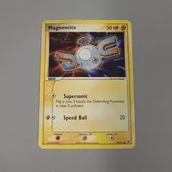 Magnemite EX Fire Red & Leaf Green 68/112 Pokemon TCG Card Non-Holo HP - Image 1