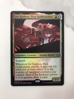 Jor Kadeen First Goldwarden Foil MTG Magic the Gathering Card NM Near Mint ONE - Image 1