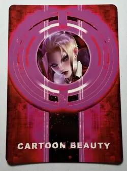 SEXY HEROINE WAIFU Harley Quinn BATMAN DC ACG PREMIUM HOLOFOIL CARD NM - Image 2