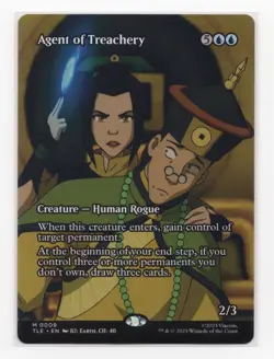 Agent of Treachery (Borderless) 9 Avatar: The Last Airbender: Eternal-Legal NM - Image 1