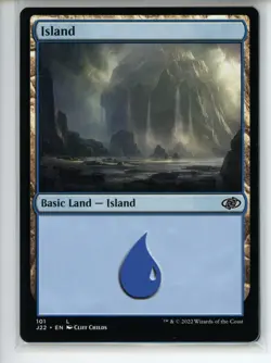 ISLAND (101) Jumpstart 2022 #101 J22(NM+)(MTG) - Image 1