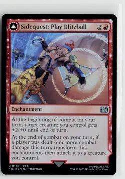 MTG Final Fantasy Sidequest: Play Blitzball Foil x1 NM - Image 1