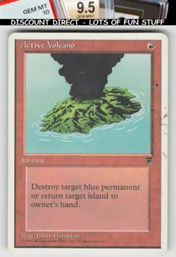 Magic_the_gathering Legends Active Volcano - Image 1