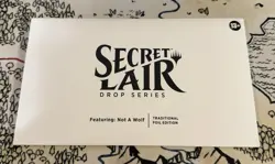 Secret Lair Drop: Featuring: Not a Wolf Rainbow Foil Edition - New - Image 2