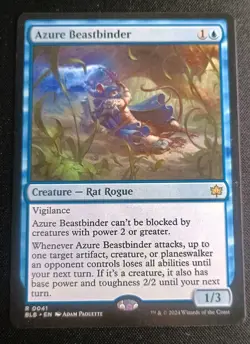 MTG Bloomburrow - Azure Beastbinder - Rare - Image 1