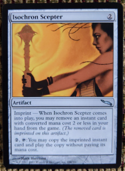 Isochron Scepter - Mirrodin - MTG Combo Staple - NM/LP - Image 1