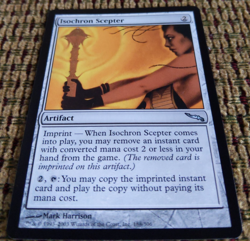 Isochron Scepter - Mirrodin - MTG Combo Staple - NM/LP - Image 2