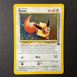 Pokemon TCG Eevee - Holofoil #11 WOTC Black Star Promo holo NM- - Image 1