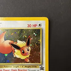 Pokemon TCG Eevee - Holofoil #11 WOTC Black Star Promo holo NM- - Image 5