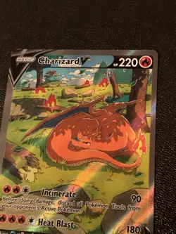 Pokemon TCG Charizard V Holo SWSH260 Black Star Promo Card - Image 3