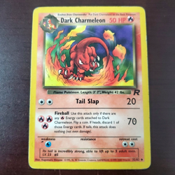 Dark Charmeleon 32/82 Team Rocket Regular MP Pokemon TCG - Image 1