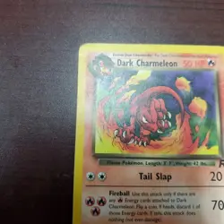 Dark Charmeleon 32/82 Team Rocket Regular MP Pokemon TCG - Image 3