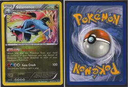 Salamence 64/101 Holo Rare Plasma Blast Pokemon NM - Image 3