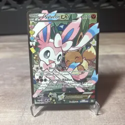 Sylveon EX Full Art RC32-32 Generations: Radiant Collection Holo Pokemon TCG - Image 1
