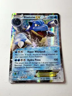 Blastoise EX 17/83 Ultra Rare XY Generations Pokemon Card Holo 2016 NM Near Mint - Image 1