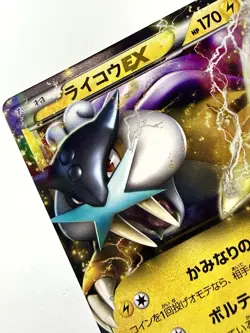 Raikou EX 025/069 Holo Rare BW4 Dark Rush 1st Edition Japanese Pokemon Card NM - Image 2
