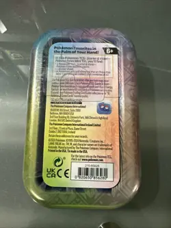 Pokemon Mini Tin: Paldean Fates (Flamigo) - Factory Sealed - Image 2