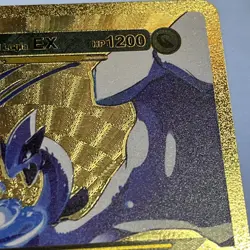 Marchiord Lugia Ex 2023 Gold Foil Art Pokemon card 159/300 - Image 3