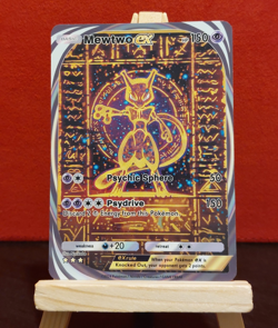 Ancient Mewtwo Pokemon Pocket 'CUSTOM' Card Full Art Non Holo FAN Made - Image 1