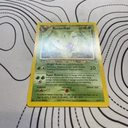 Pokemon WOTC Card - Butterfree - Neo Discovery - Non-Holo Rare - 19/75 - LP - Image 2