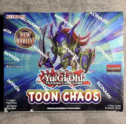 Yu-Gi-Oh TCG Toon Chaos 1ST EDITION English Sealed Booster Box NEW - Image 1