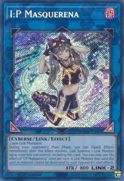 Yu-Gi-Oh! I:P Masquerena BLMR-EN085 Secret Rare - Image 1