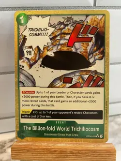 One Piece CCG PRB-01 The Best - The Billion-fold World Trichiliocosm - Textured - Image 1