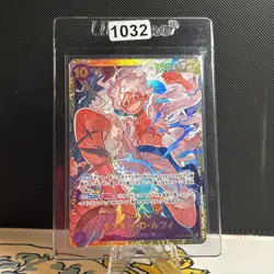 One Piece Monkey D. Luffy #119 Secret Rare SEC OP05-119 Japanese (1032) - Image 1