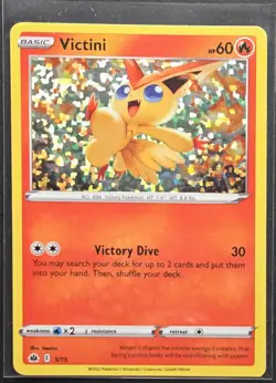 Victini 5/15 2022 McDonald's Holo Promo Card Pokemon TCG - Image 1
