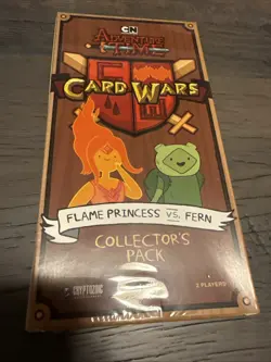 Adventure Time Card Wars 2025 Kickstarter Collector Pack Flame Princess Vs Fern - Image 1